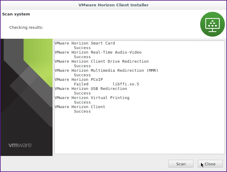 install vmware horizon client linux