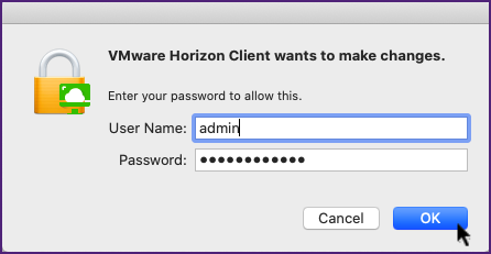 horizon client for mac